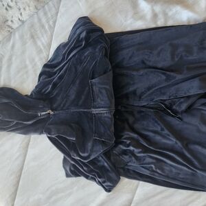 Victoria Secrets Velour Black Suit